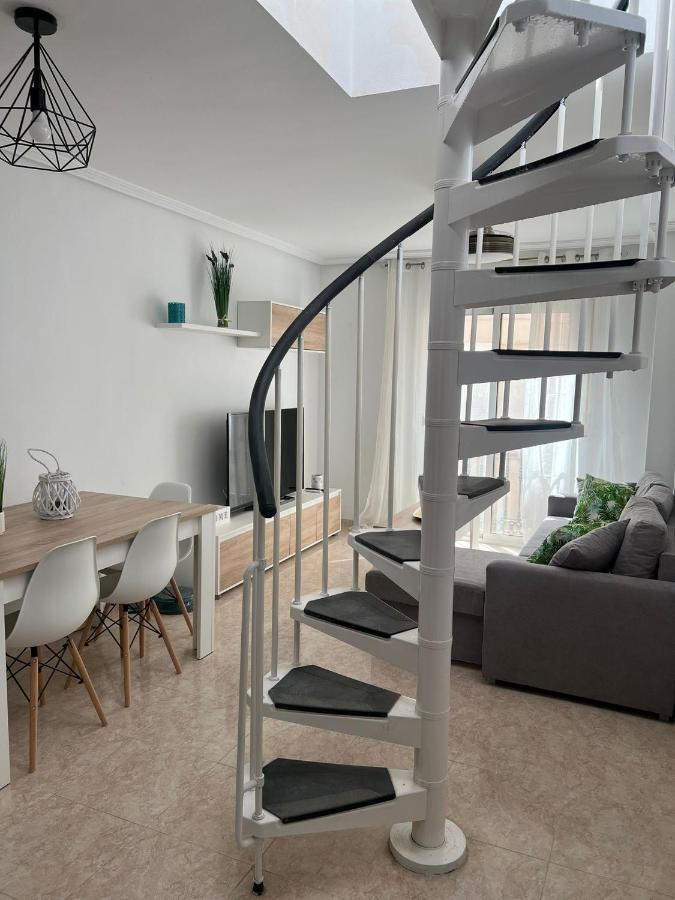 Апартаменты Atico Duplex Con Vista Mar Y Terraza Privada A 200M De La Playa Hasta 6 Personas Гарруча Экстерьер фото