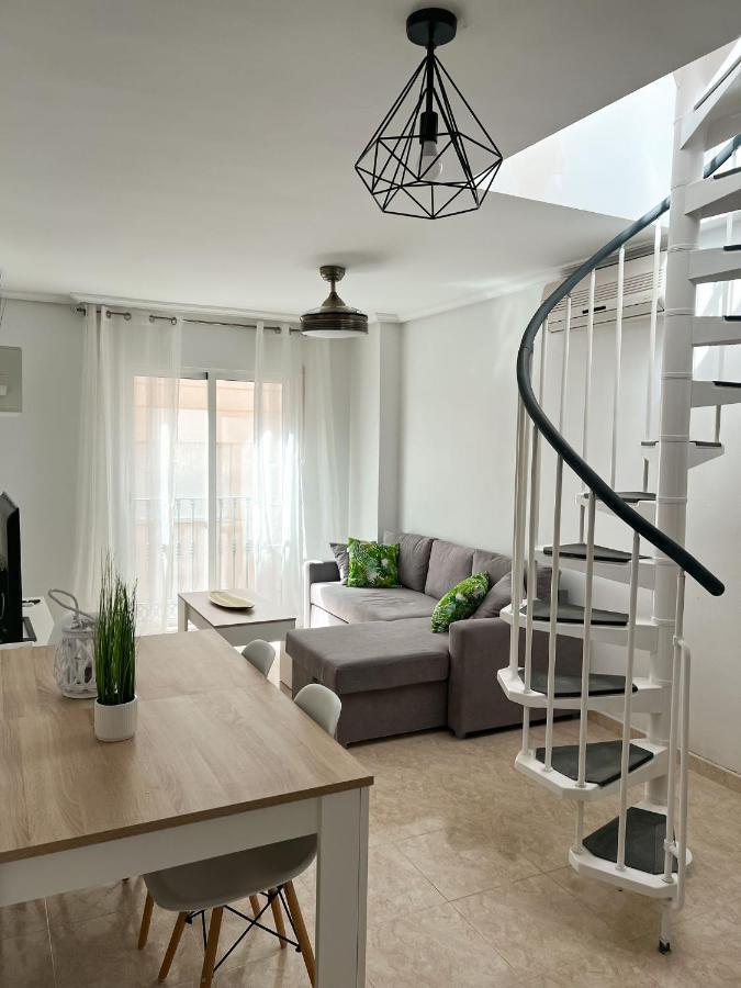 Апартаменты Atico Duplex Con Vista Mar Y Terraza Privada A 200M De La Playa Hasta 6 Personas Гарруча Экстерьер фото